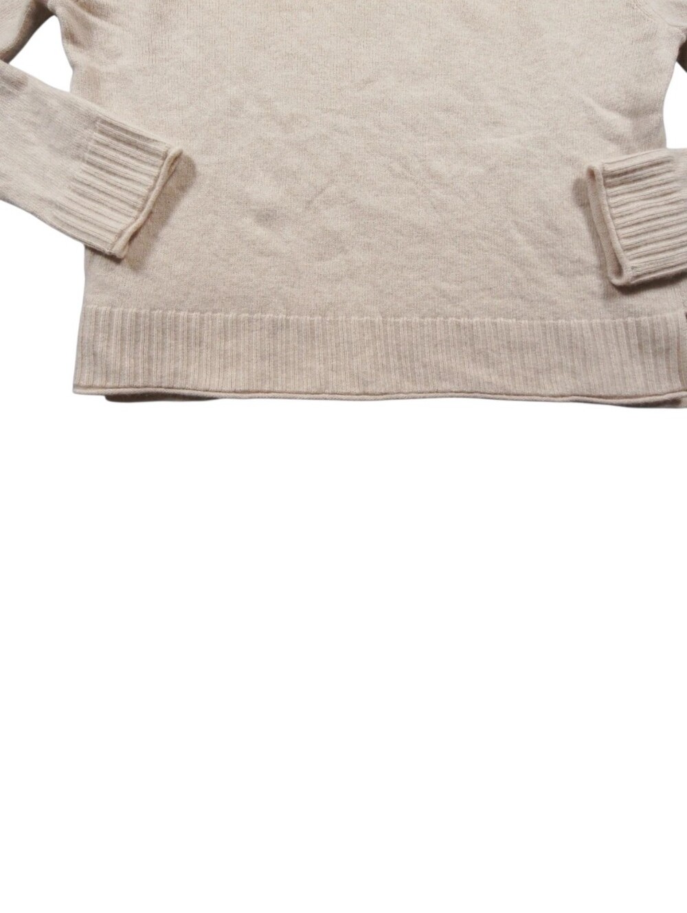 Jenni Kayne Everyday Sweater Oatmeal Womens Large Pullover Minimalist Coastal - Picture 6 of 9